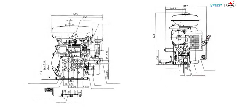 diagrama de piezas del motor subaru robin