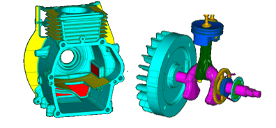 motor robin para apisonador.