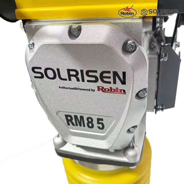 robin-gasolina-apisonador-apisonador-rm85-placa de identificaci&oacute;n