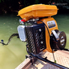 Motor de lodo de cola larga para aguas poco profundas