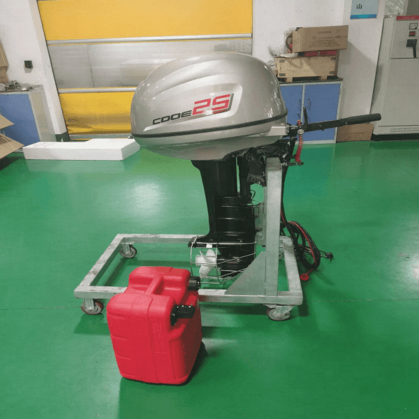 Detalles del motor fueraborda di&eacute;sel D25